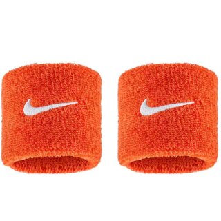 Nike Swoosh Classic Wristbands 2Pk | team orange/white | One Size