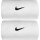 Nike Swoosh Classic Doublewide Wristbands 2Pk | white/black | One Size