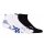 asics 2PK Cushion Run Quarter Sock | Unisex | performance black/brilliant white |