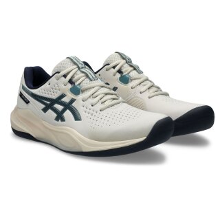 Asics GEL-CHALLENGER 15 INDOOR Tennisschuhe | Herren | OATMEAL/MIDNIGHT |