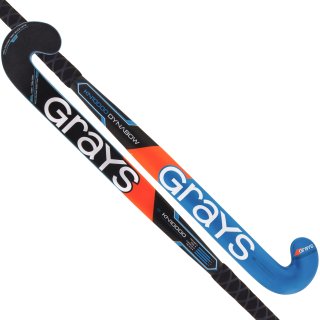 Grays KN10000 Dynabo Hockeyschläger | Feld | schwarz/blau |