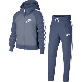 Nike Sportswear Trainingsanzug | Mädchen | diffused blue/white |