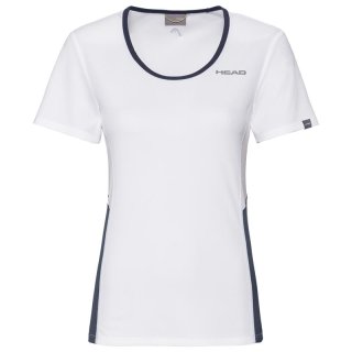 Head Club Tech T-Shirt | Damen | weiß/dunkelblau |
