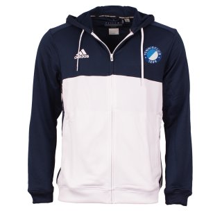 Adidas T16 Team Kapuzenjacke mit BW Logo | Herren | blau weiss