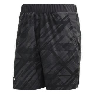 Adidas Ergo Tennis Printed Aeroready Shorts | schwarz