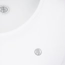 Poivre Blanc S20-4803 T-SHIRT | Damen | white oxford blue | S