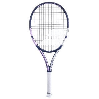 Babolat Pure Drive Junior 26 Girl Tennisschläger | besaitet | dunkelblau rosa weiss | 0