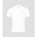 Lacoste Short Sleeved Ribbed Collar Shirt | Herren | white |
